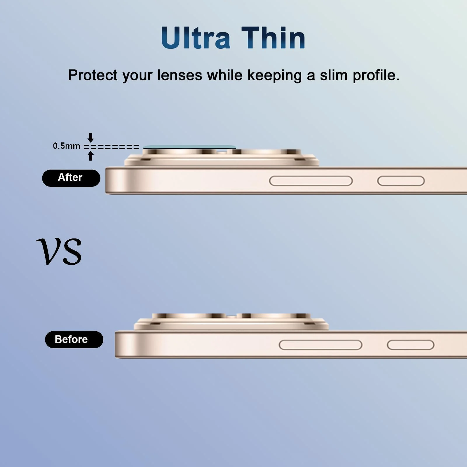 DL3 Mobilak Camera Lens Protector for Honor 400 5G Accessories, 9H Tempered Glass Metal Individual Ring Camera Cover Screen Protector, Case Friendly, Anti Scratch - Silver