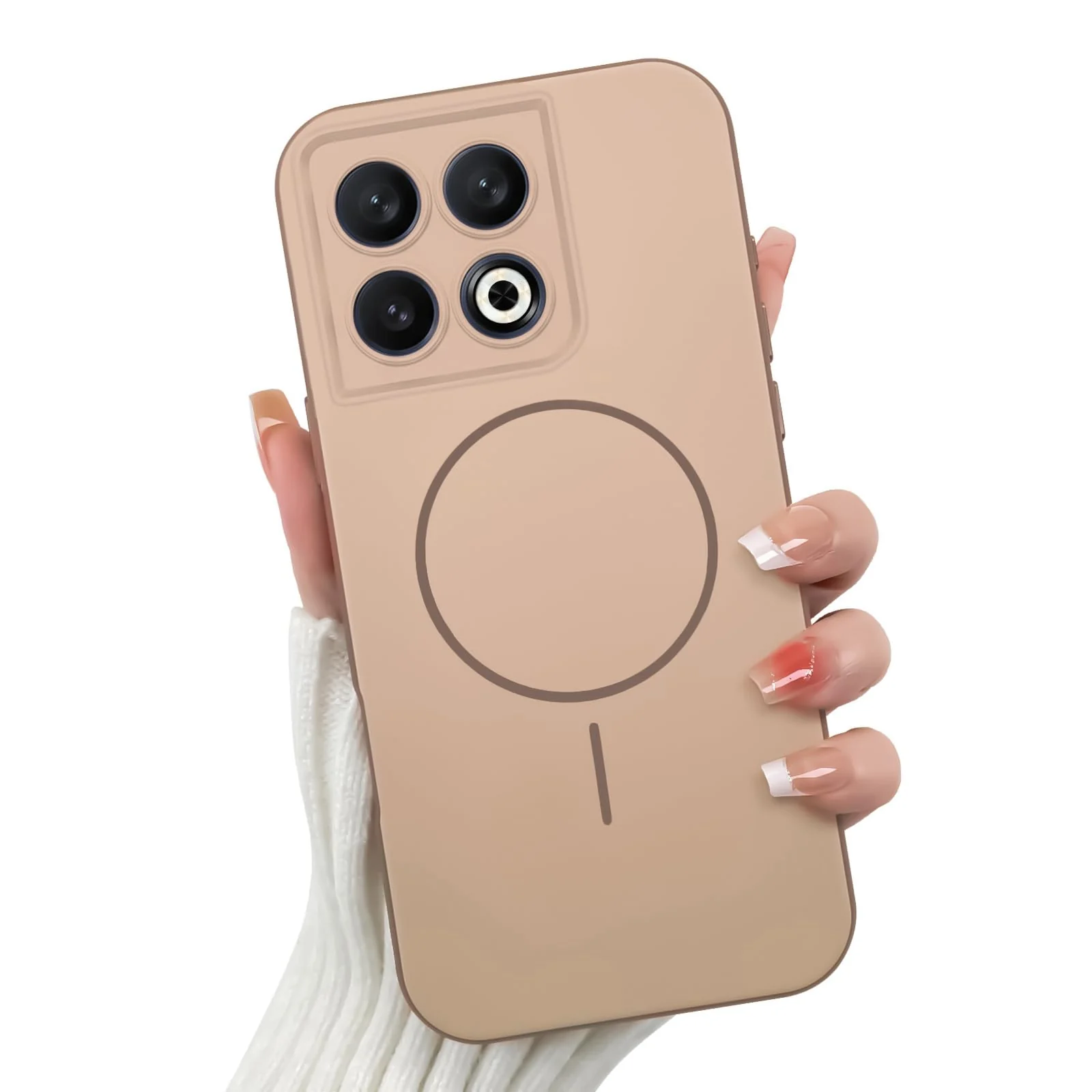 Infinix GT 20 Pro — DL3 Mobilak Case For Infinix GT 20 Pro Slim Design [Not Compatible with MagSafe] Soft Silicone Case Flexible TPU Anti-Scratch Protective Cover with Full Camera Protection