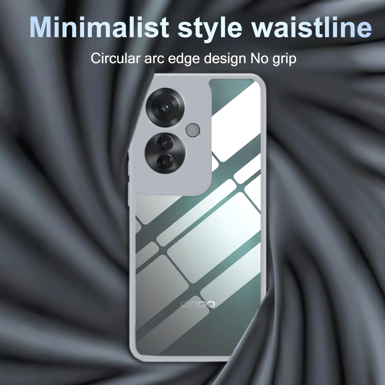 DL3 Mobilak Clear TPU Case for Xiaomi Redmi Note 13 Pro + Plus 5G, Camera protection, Shock-absorbing protection, Scratch-resistant surface - Gray