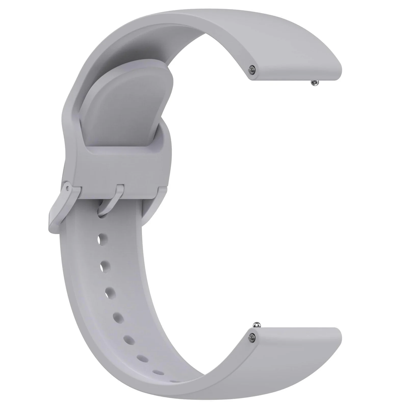 DL3 Mobilak Straps Compatible with Xiaomi Redmi Watch 5 Active/Redmi Watch 5 Lite Bracelet, 22mm Soft Silicone Replacement Band Sports Strap Wristbands [Wear-resistant] [breathable] - Gray