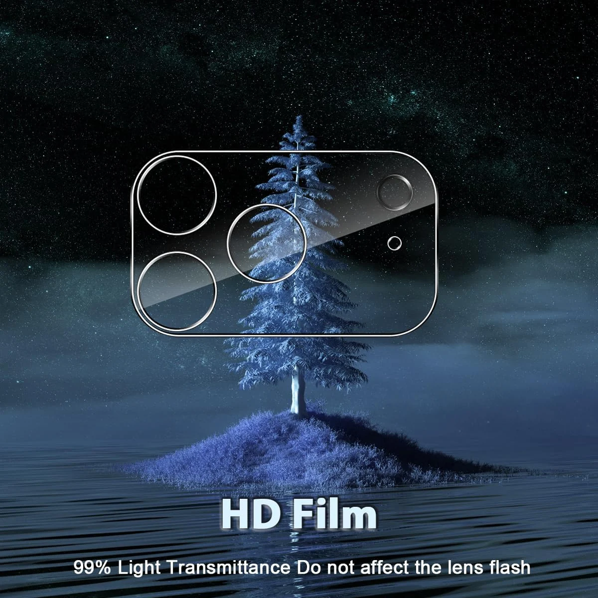 DL3 Mobilak for iPhone 17 Pro Max 6.9-Inch Camera Lens Protector - Ultra HD Tempered Glass Camera Len Protection Cover [Case Friendly] [Scratch-Resistant] [Night Shooting Mode] - Clear