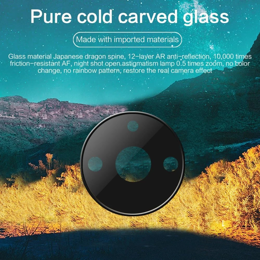DL3 Mobilak realme 11 Pro & realme 11 Pro+ Plus 5G Camera Protector Tempered Glass Screen Protector HD [Full Coverage][Anti-Scratch] Drop Protection Ultra Clear/Thin Lens Protector Case - Black