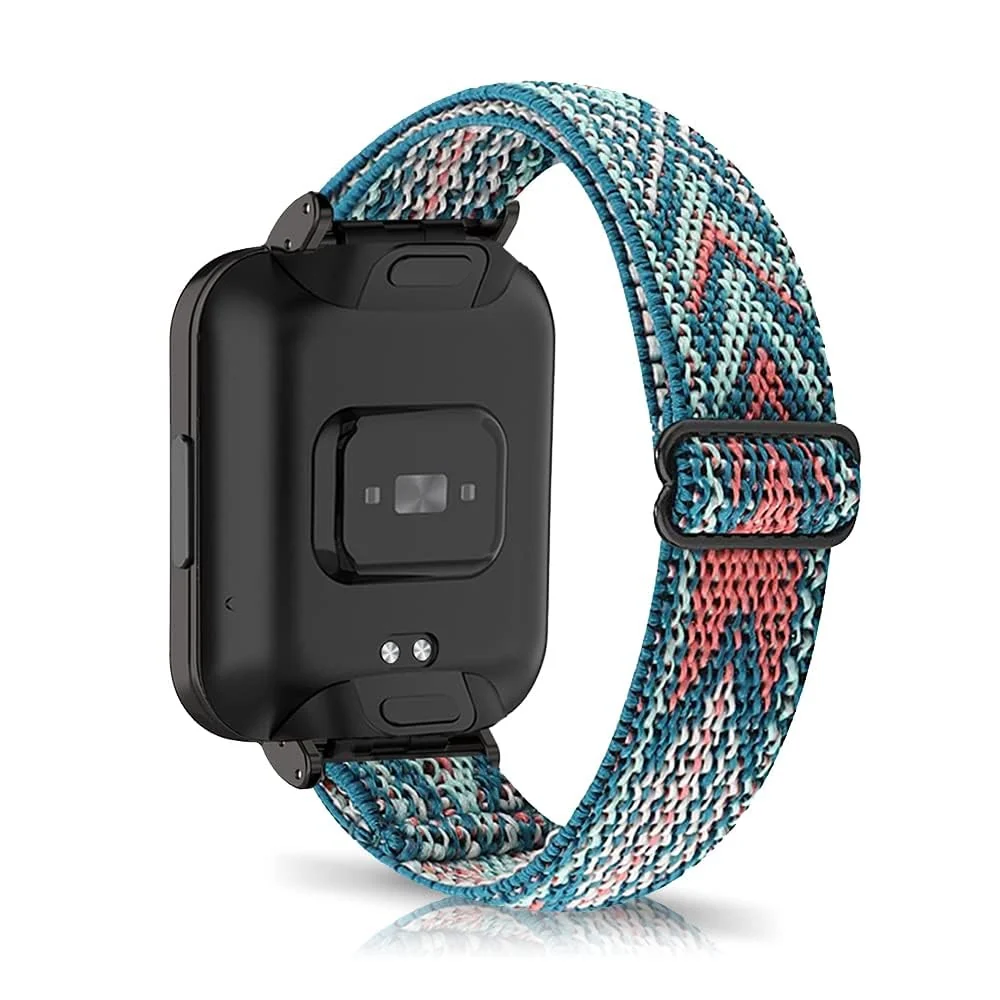 DL3 Mobilak Strap Compatible with Xiaomi Redmi Watch 2 Lite/Poco Watch/Redmi Watch 2 / Horloge 2 Bracelets, Nylon Replacement Strap Sport PU Protective Case + Watch Strap - Green Arrow