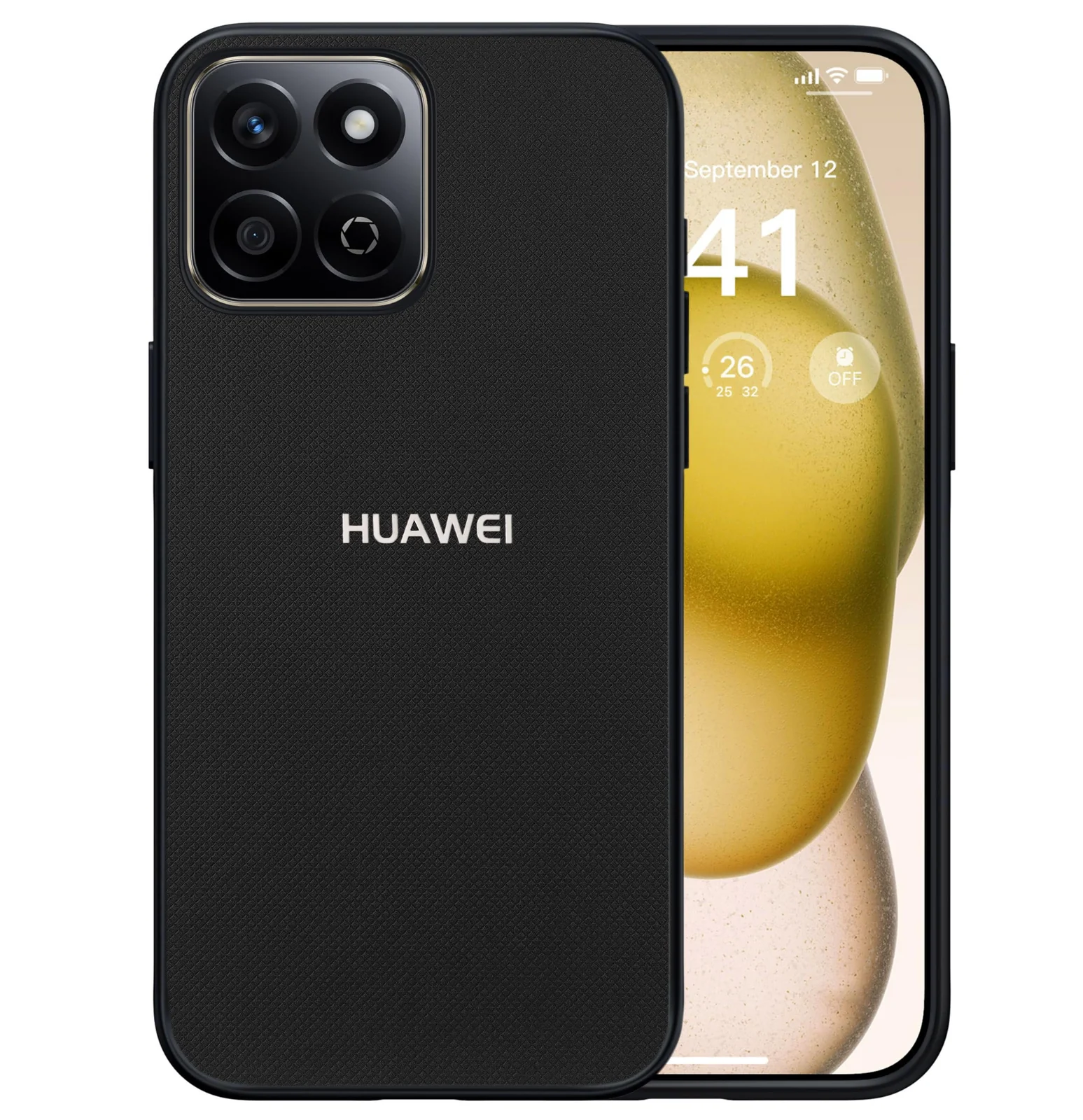 DL3 Mobilak PC and TPU Protective Case for Honor X7C with Camera Protection and Shockproof Design