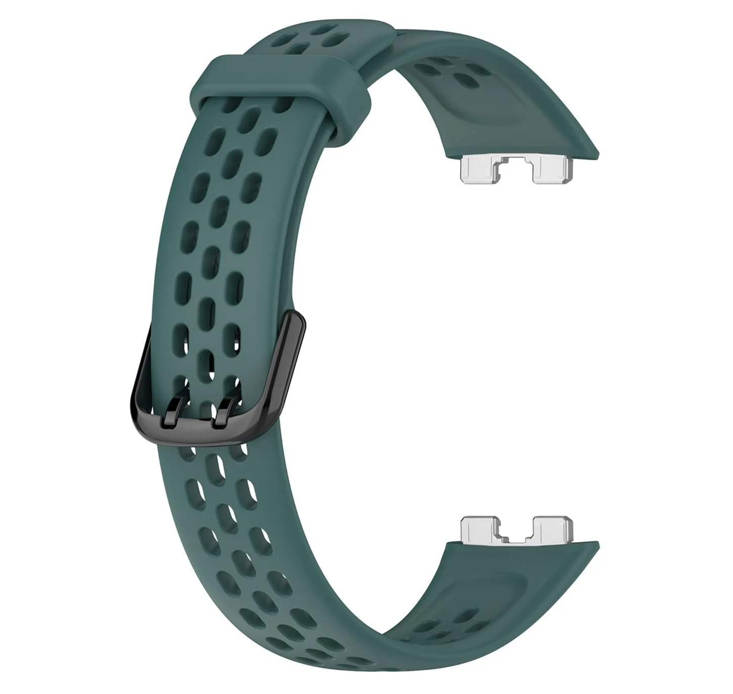 DL3 Mobilak Strap for HUAWEI Band 9 / HUAWEI Band 8 Replacement Band, Silicone Belt, Soft, Waterproof, Sweatproof, Easy to Put on and Take Off, HUAWEI Band 8/Band 9 Replacement Strap, Sport Band - Green
