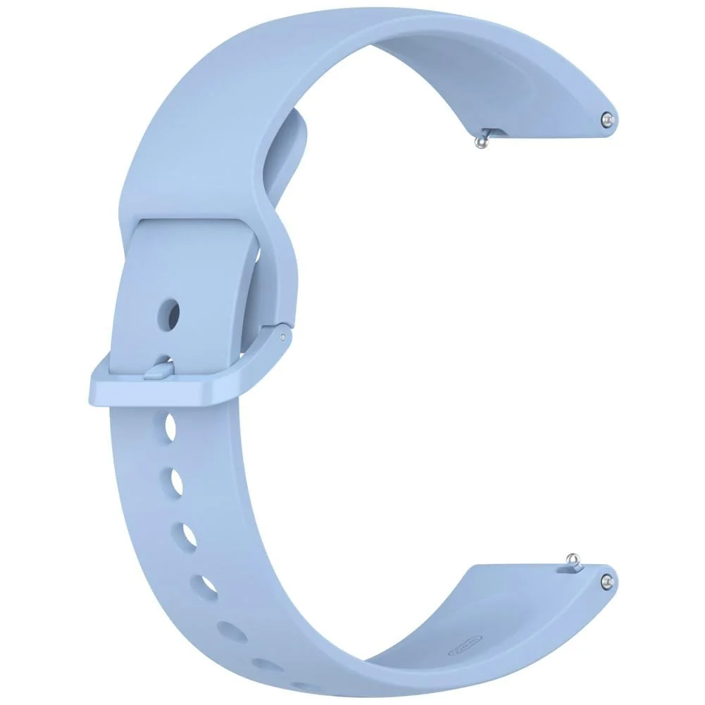 DL3 Mobilak Straps Compatible with Xiaomi Redmi Watch 5 Active/Redmi Watch 5 Lite Bracelet, 22mm Soft Silicone Replacement Band Sports Strap Wristbands [Wear-resistant] [breathable] - Sky Blue