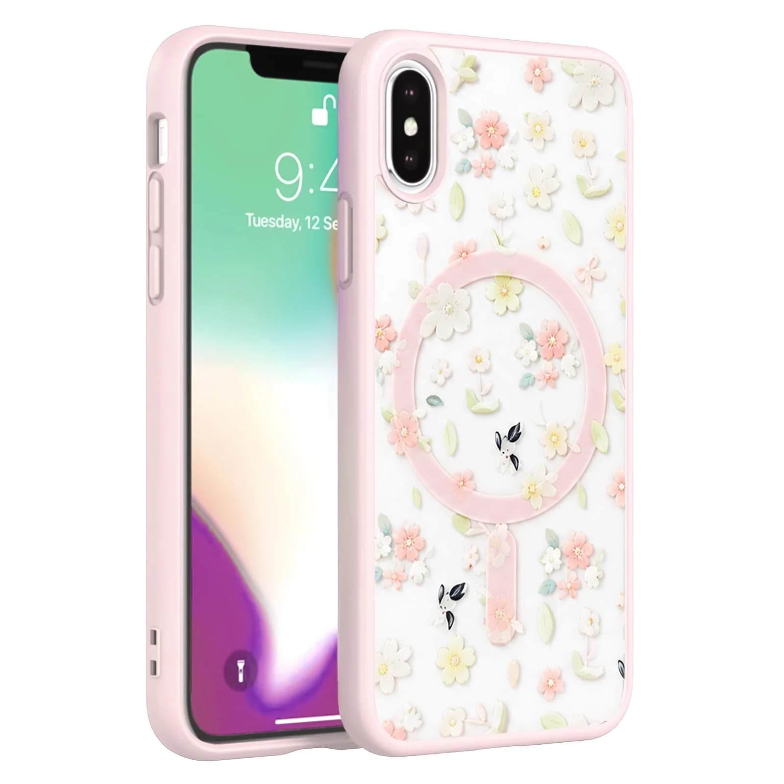iPhone X / iphone XS — DL3 MOBILAK Clear Three-Layer Protective Phone Case for Apple iPhone X and iPhone XS