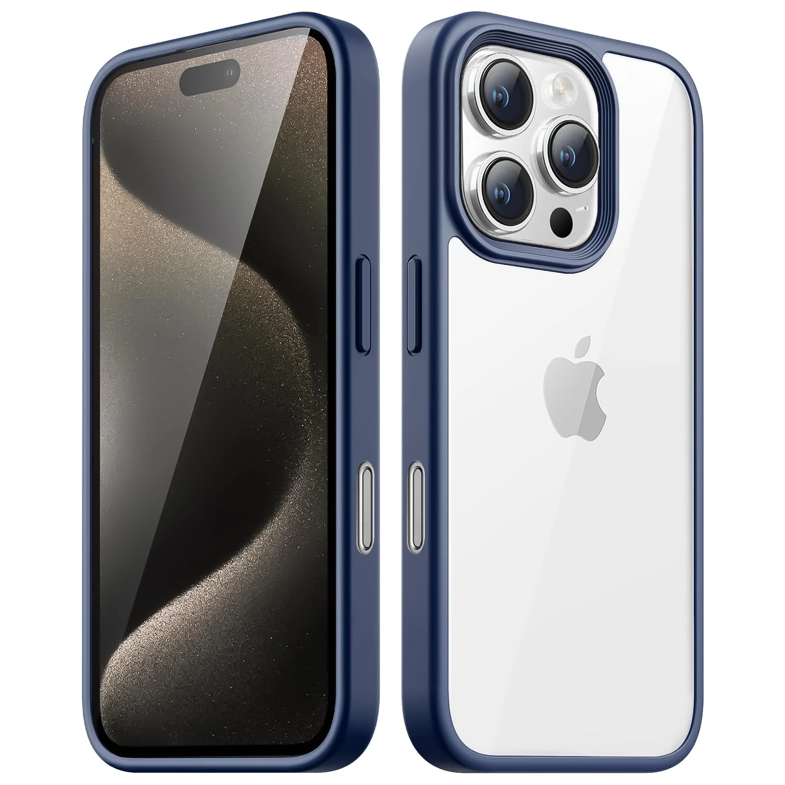 iPhone 16 Pro Max 6.9-Inch / Crystal Clear Case [Not Yellowing] [Military Grade Drop Protection — DL3 Mobilak Clear TPU Case for iPhone 16 Pro Max 6.9-Inch, Supports wireless charging, Shock-absorbing protection, Anti-fingerprint finish