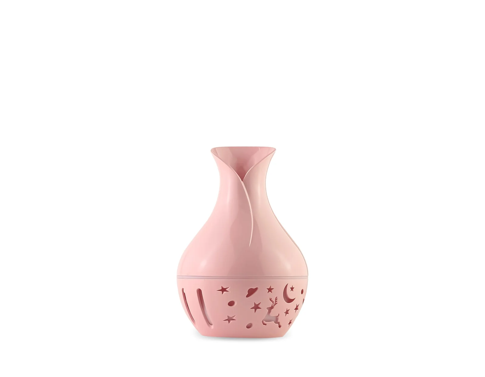 mobigon Wood Cool Mist Ultrasonic Humidifier for Room Moisture, Aroma Diffuser for Home, 200ml Essential Oil Diffuser with 7 Colorful Night Light, Auto Shut-Off, Home, Office, car (A.White)