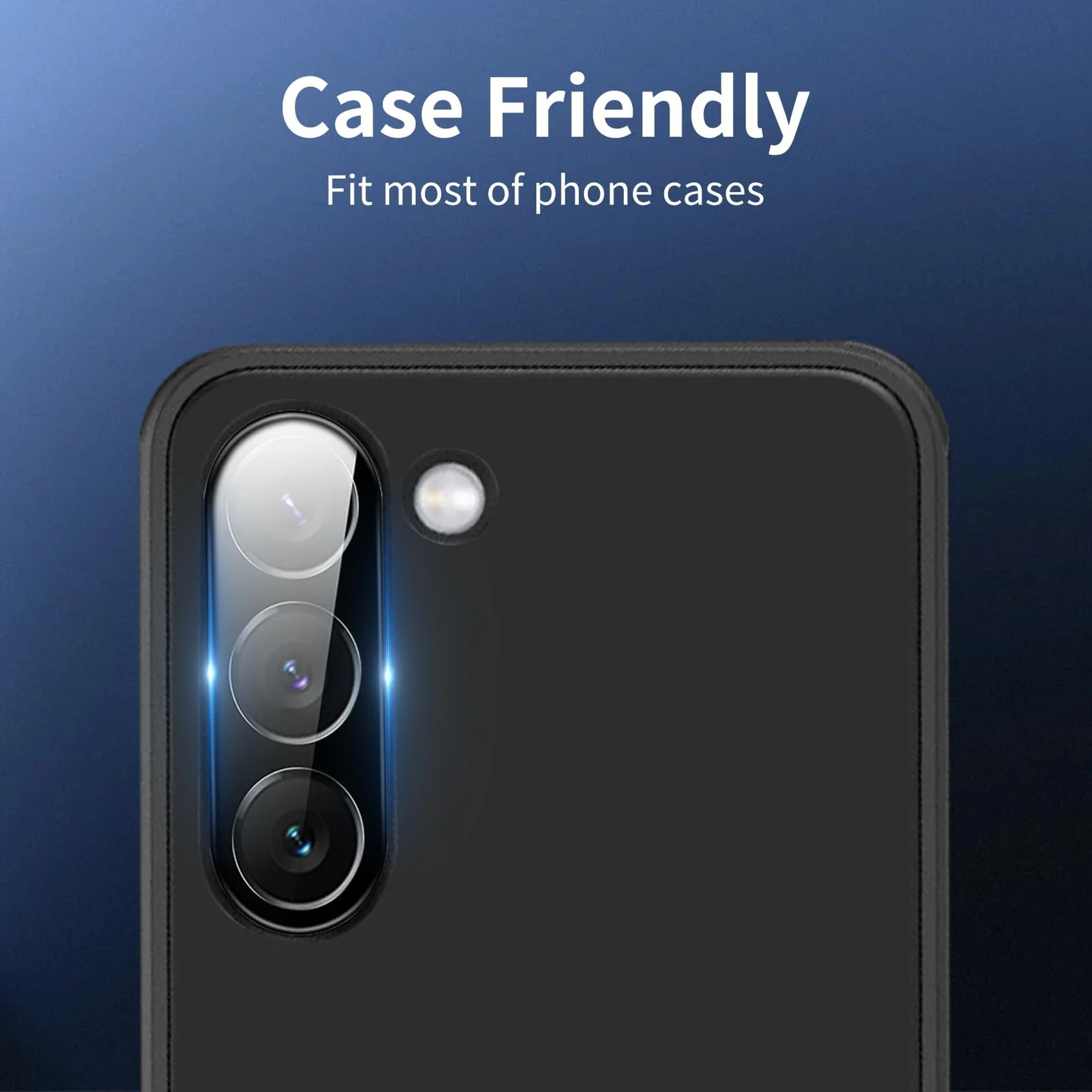 DL3 Mobilak Samsung Galaxy A15 5G Camera Lens Protector Tempered Glass Screen Protector HD [Full Coverage][Anti-Scratch] Drop Protection Ultra Clear/Thin Lens Protector Case - Black