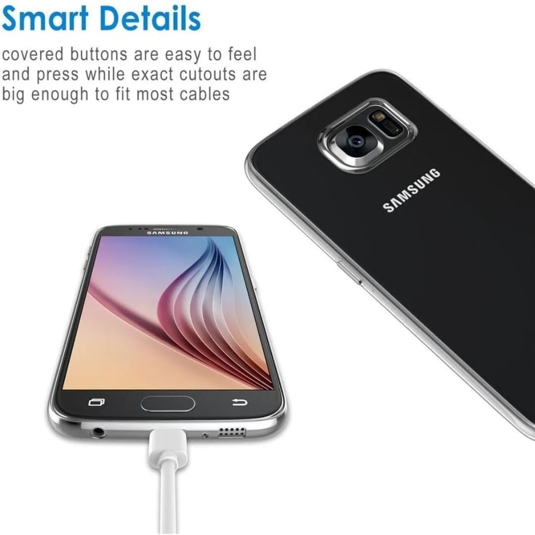 DL3 Mobilak Case Compatible with Samsung Galaxy Note 5 Case Crystal Soft TPU Gel Case Flexible Silicone Anti-Scratch Camera Protection TPU Cover - Clear