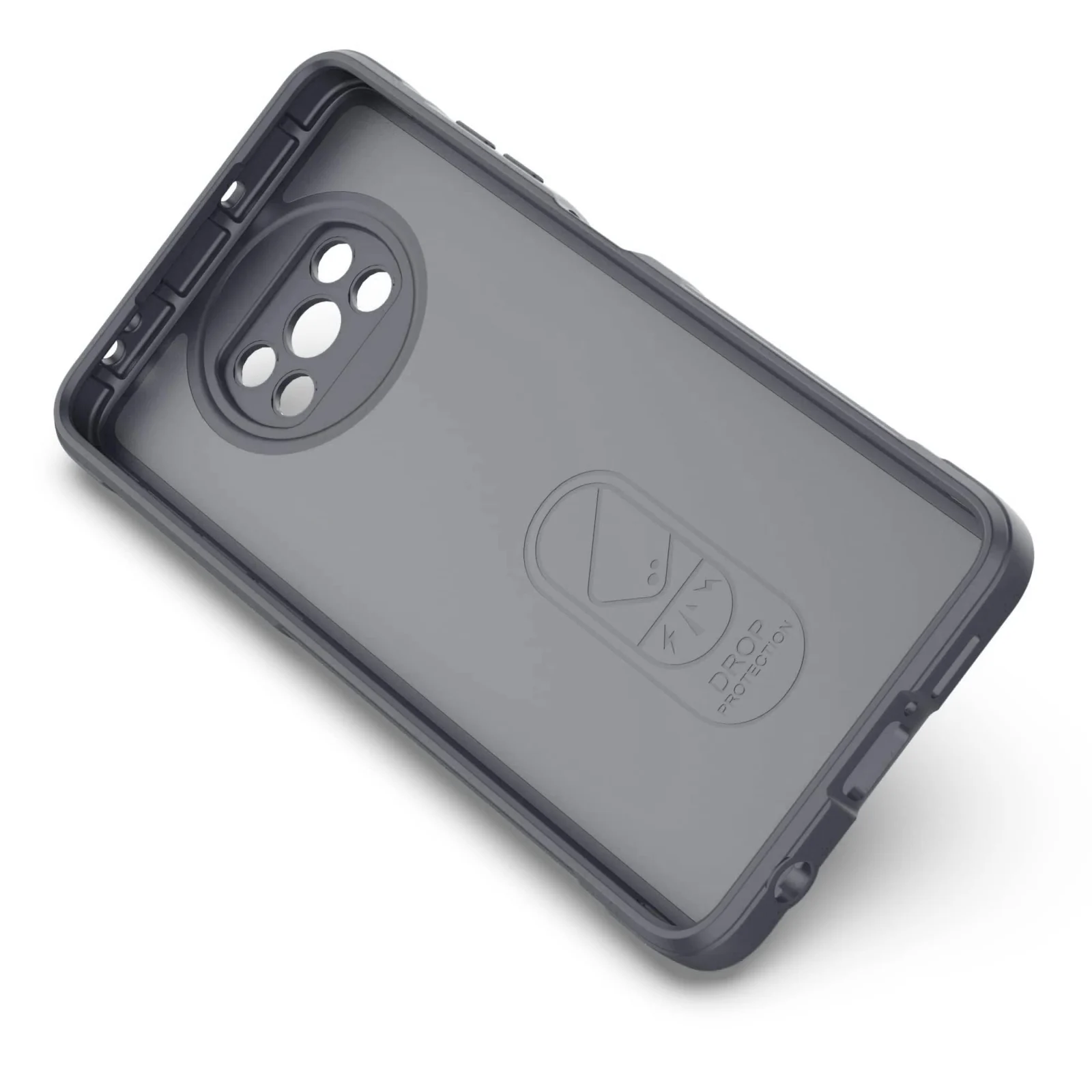 DL3 Mobilak Flexible Silicone and TPU Protective Case with Camera Protection for Xiaomi Poco X3 NFC / Poco X3 / Poco X3 Pro - Dark Gray
