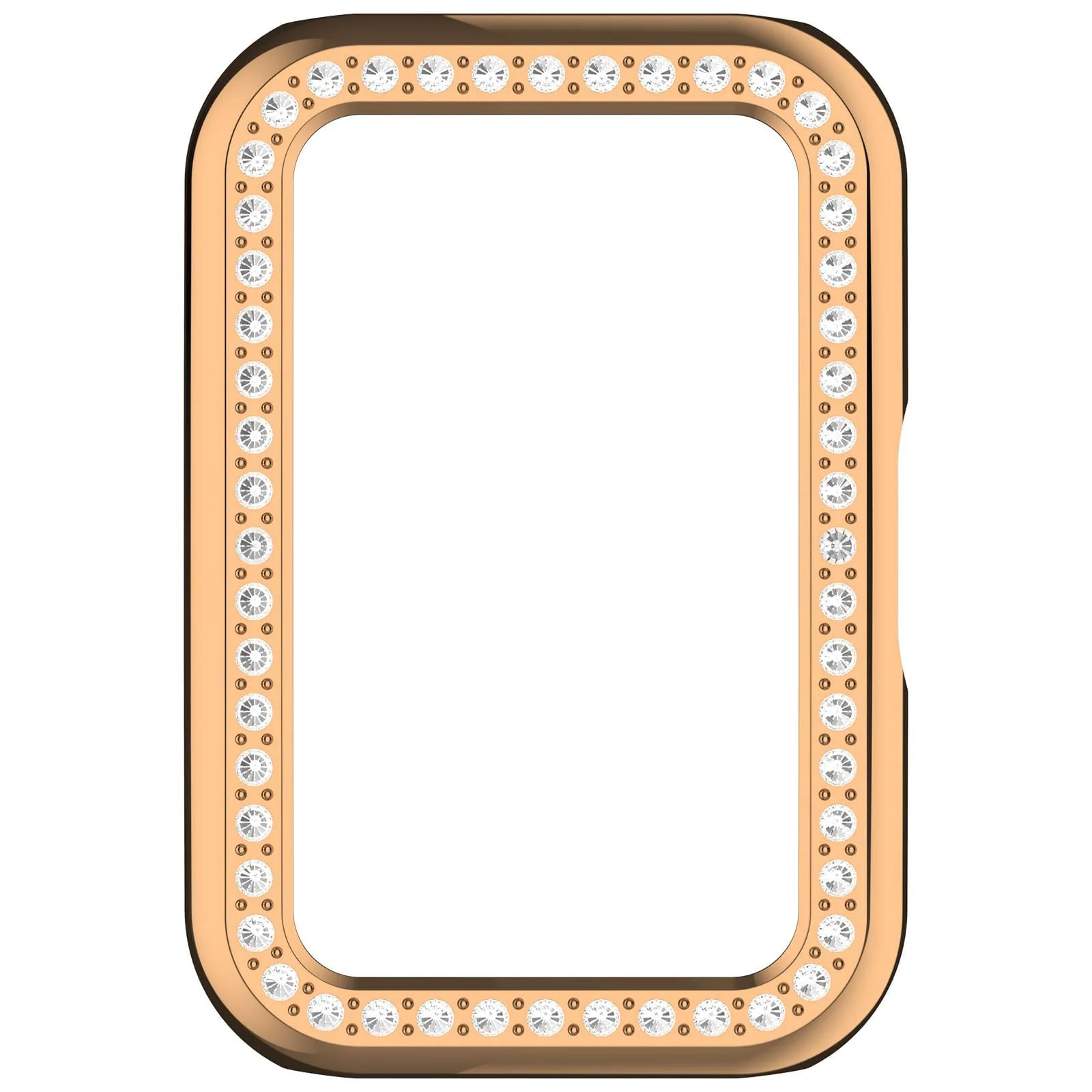 MOBIGON Crystal Bling PC Frame Case for Huawei Band 11, Rose Gold