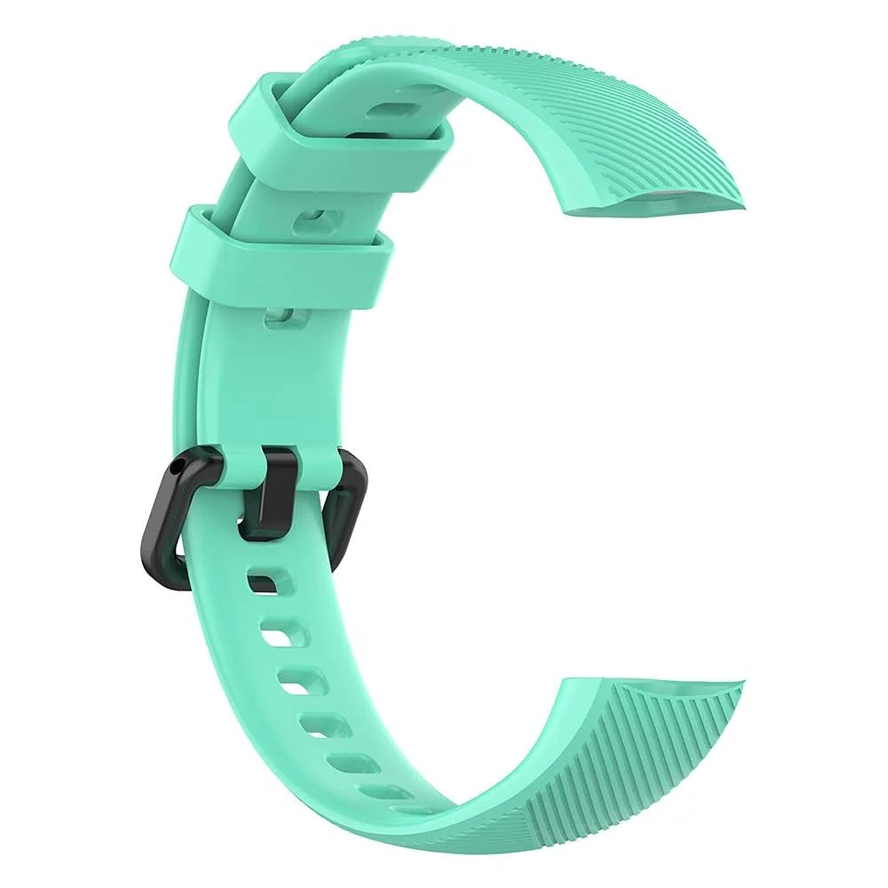 DL3 Mobilak Compatible for Honor Band 5/Honor Band 4 Strap, Soft Silicone Sport Wristband Adjustable Accessory Bracelet Replacement Band for Honor Band 5/Band 4 (Mint) - Mint Green